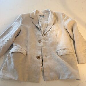 Beige Blazer Jacket